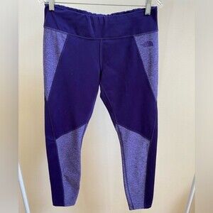 The North Face Purple Colorblock Active Leggings